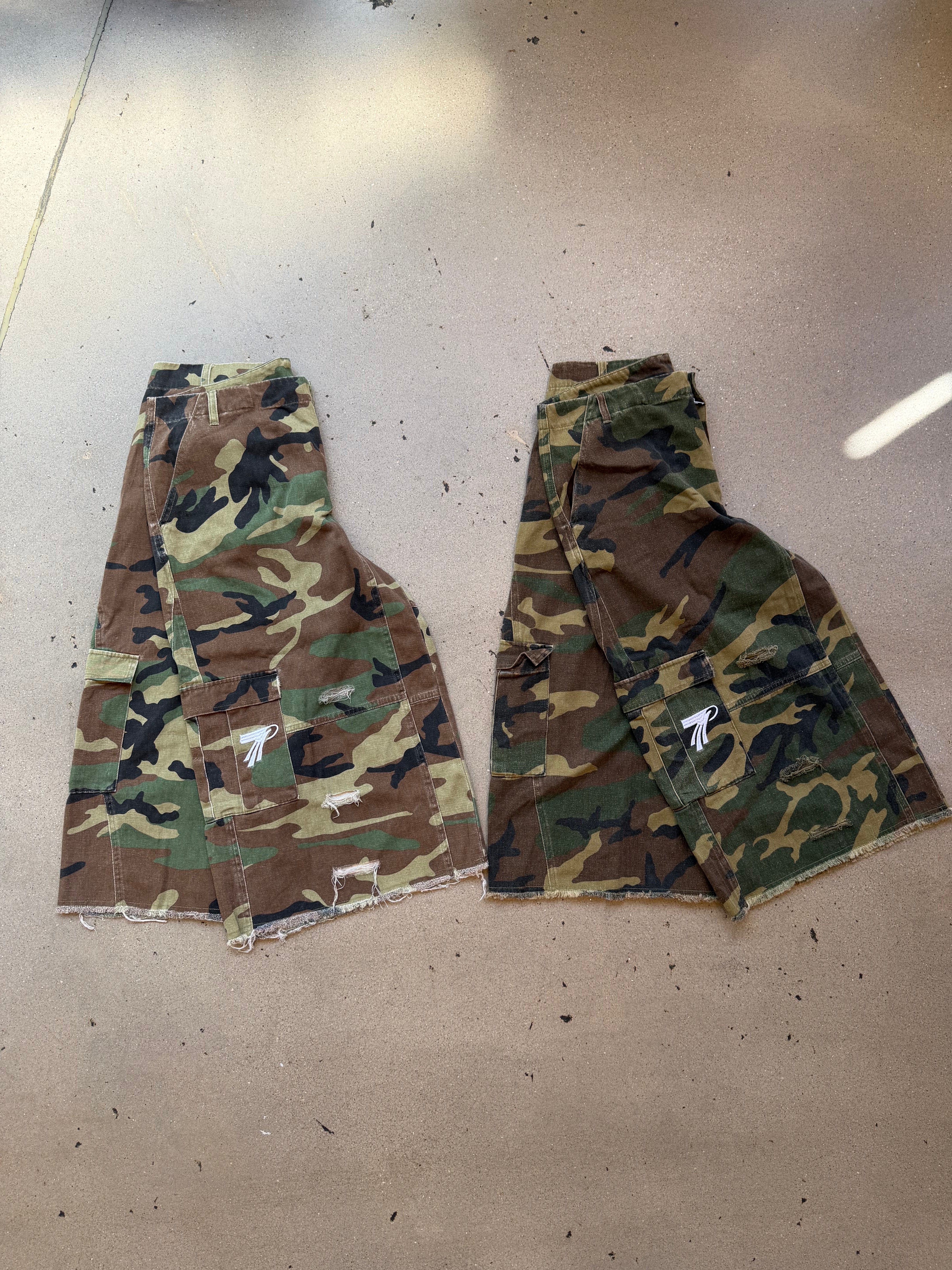 CAMO VINTAGE SHORTS
